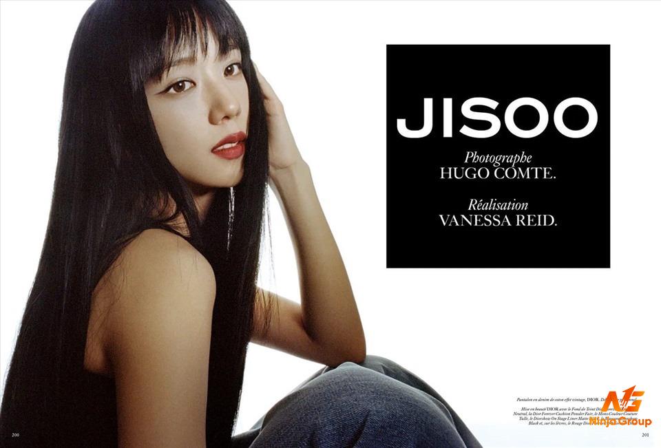 Jisoo Blackpink - Ngôi sao K-Pop đầu tiên rực rỡ trên trang bìa tạp chí Vogue Pháp