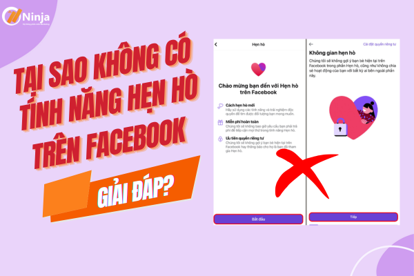 Tại sao không có tính năng hẹn hò trên facebook? Giải đáp